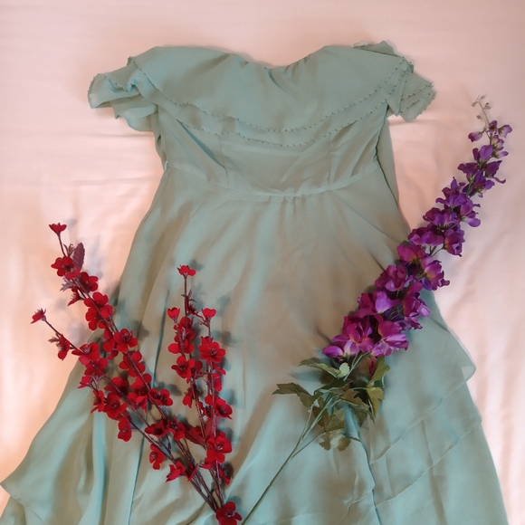 Doe & Rae Strapless Dress - Picture 1 of 3